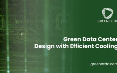 Green Data Center Design with Efficient Cooling