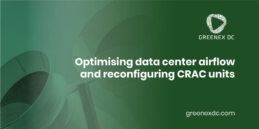 Optimizing Data Center Airflow and Reconfiguring CRAC Units
